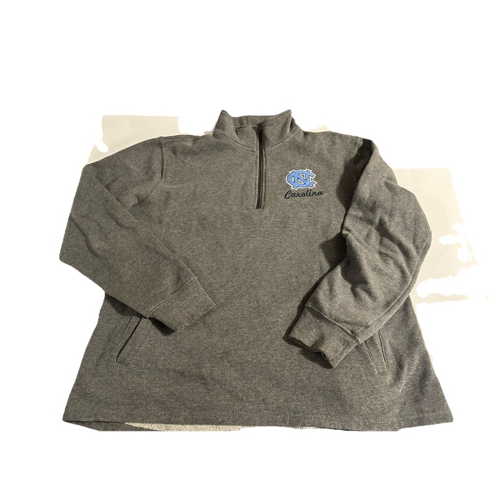 North Carolina Tar Heels Sweatshirt Mens M Gray NCAA Stadium Athletics